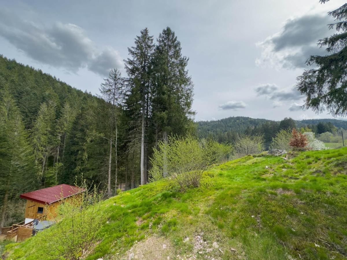 Le Refuge Perche Du Saut De La Bourrique Spa, Terrain Cloture 热拉梅 外观 照片