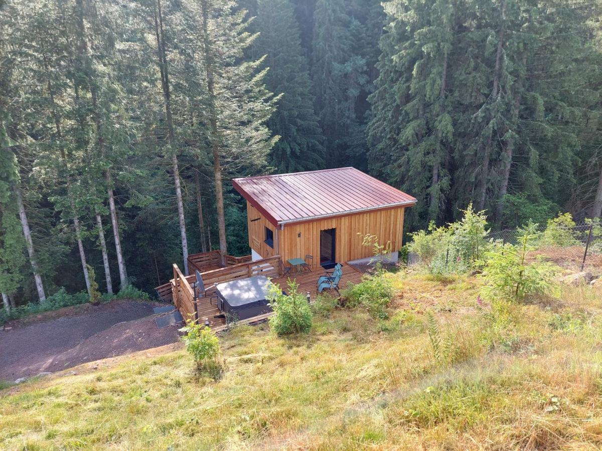 Le Refuge Perche Du Saut De La Bourrique Spa, Terrain Cloture 热拉梅 外观 照片